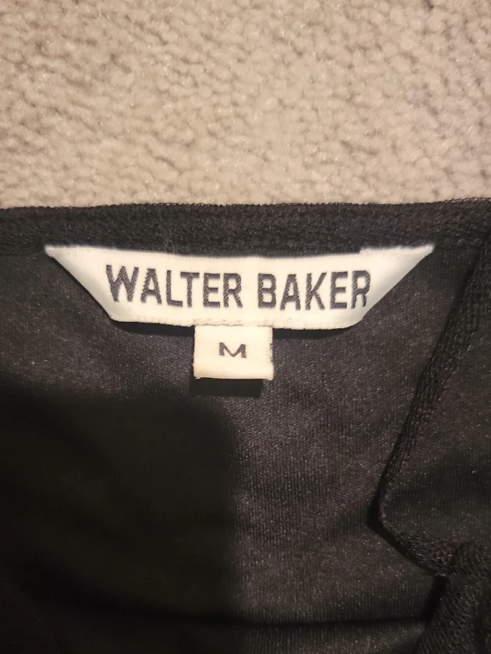 Walter Baker Black Cami with Yellow & Purple Floral Embroidery